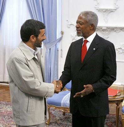 Secretary-General Meets with President of Iran