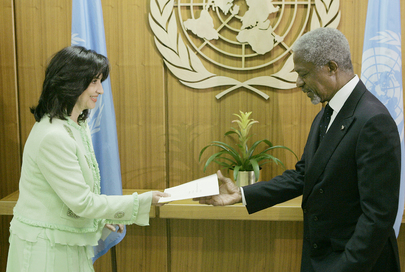 Permanent Representative of Colombia Presents Credentials