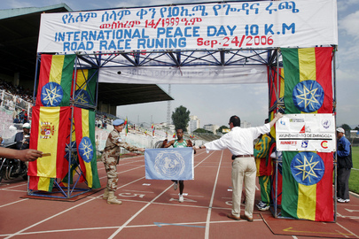 UNMEE Celebrates International Day of Peace