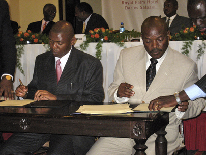 Warring Parties in Burundi Sign Peace Accord