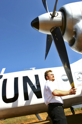 United Nations Plane in Democratic Republic of the Congo