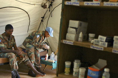 South African Peacekeepers in Democratic Republic of Congo