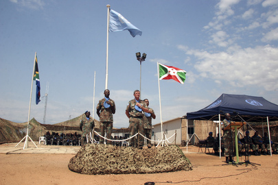South African Peacekeepers' Farewell and Medal Parade