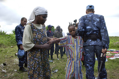 UNMIL and Liberian National Police Participate in Joint Exercise
