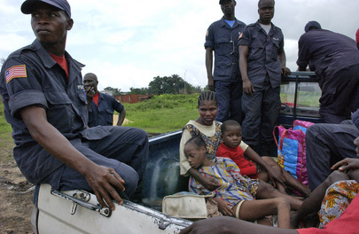 UNMIL and Liberian National Police Participate in Joint Exercise