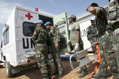 Sudanese Gunshot Victim Arrives at UN-supported Treatment Facility