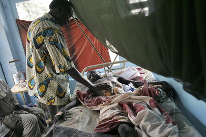 War Victim Receives Medical Treatment