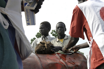 Humanitarian Workers Distribute Needed Supplies in Sudan
