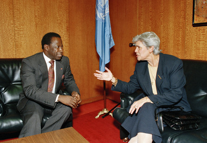President of General Assembly Meets with President of Nicaragua