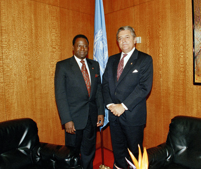President of General Assembly Meets with President of Uruguay