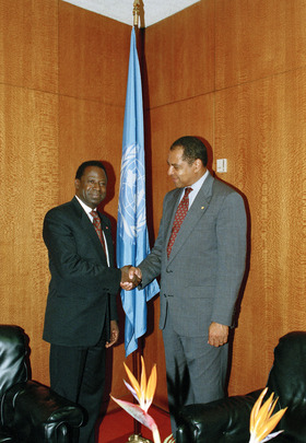 President of General Assembly meets with United States Assistant Secretary of State for African Affairs