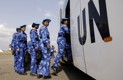 United Nations Peacekeepers Arrive in Liberia