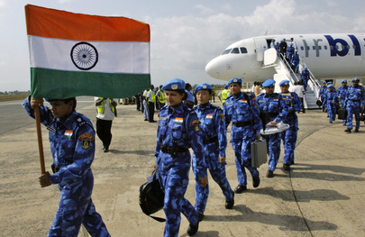 United Nations Peacekeepers Arrive in Liberia
