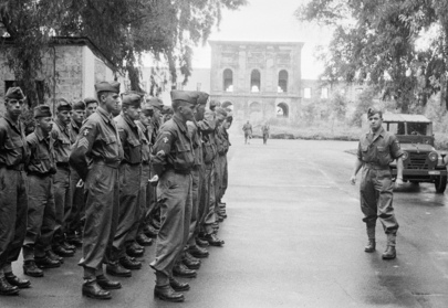 Danish Contingent Arrives at UN Emergency Force (UNEF) Staging Area