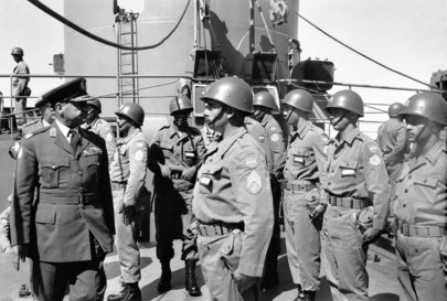 380 Brazilian Volunteers Welcomed by UNEF Commander