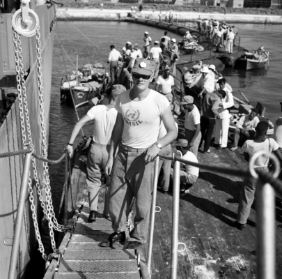 Rotation of Brazilian Troops Serving with UNEF