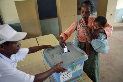 Voting Begins in Presidential Election in Timor-Leste