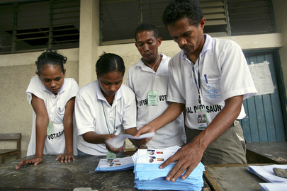 Vote Counting Starts After Timor-Leste Presidential Election