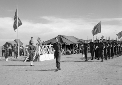 United Nations Day Parade at Gaza Airport