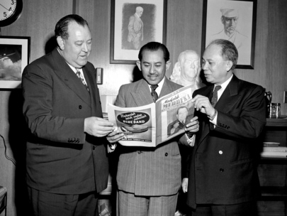 Indonesian Foreign Minister at Lake Success