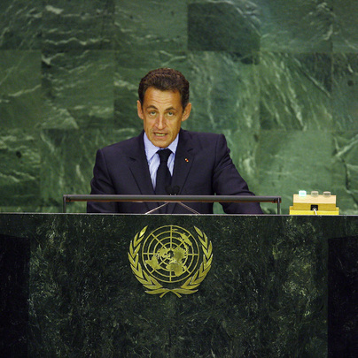 President of France Addresses General Assembly