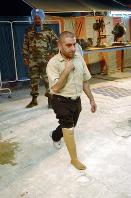 Landmine Victim Receives Assistance from UNIFIL Peacekeepers