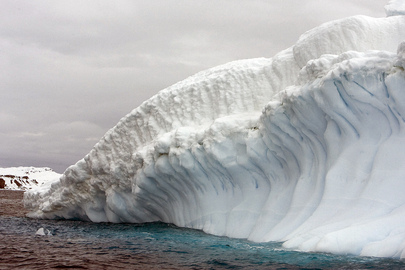 View of Collins Glacier in Antarctica