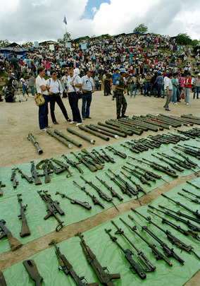 ONUCA Demobilizes Nicaragua Resistance Forces in Honduras