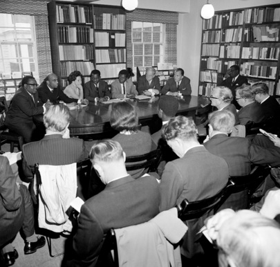 Press Conference Given by Sub-Committee on Southern Rhodesia in London