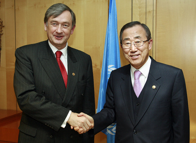 Secretary-General Meets President of Slovenia