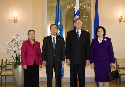 Secretary-General Meets President of Slovenia