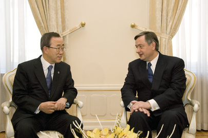 Secretary-General Meets President of Slovenia