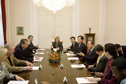 Secretary-General Meets President of Slovenia
