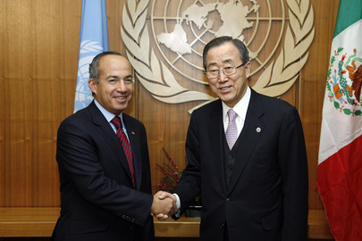 Secretary-General Meets President of Mexico