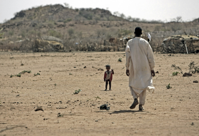 Nomad and His Son in Darfur