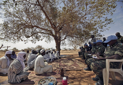 UNAMID Officials Meet Arab Nomads