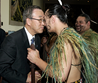 Secretary General Greeting Maori