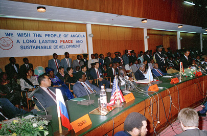 Signing of Lusaka Protocol by Government of Angola and UNITA
