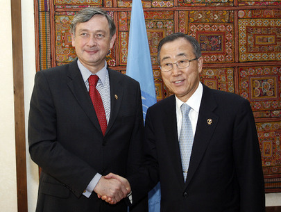 Secretary-General Meets President of Slovenia
