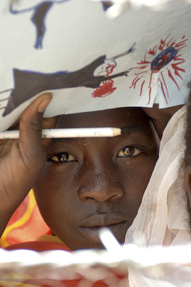 Young Displaced Person in Darfur, Sudan