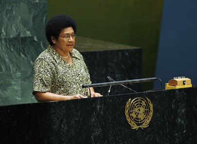 Health Minister of Fiji Addresses High-Level Meeting on HIV/AIDS