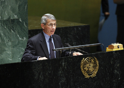 NIAID Director Addresses High-Level Meeting on HIV/AIDS