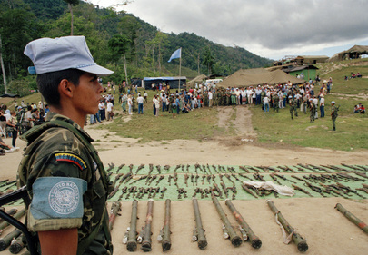 ONUCA Demobilizes Nicaraguan Resistance Forces in Honduras