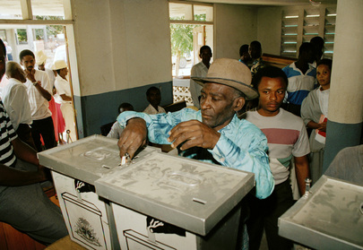 With International Support, Haitians Go to the Police