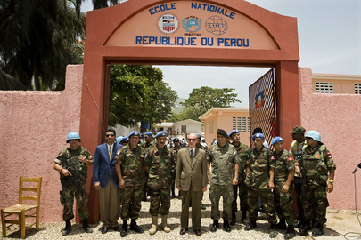 MINUSTAH Head Attends School Inauguration