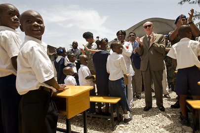 Head of MINUSTAH Attends School Inauguration
