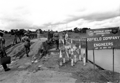 ONUC Troops Secure Road Blocks and Positions Around Elisabethville