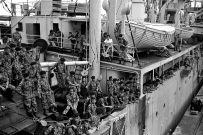 United Nations Forces' Transient Camp in Mombasa