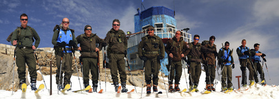 UNDOF Military Personnel on Patrol