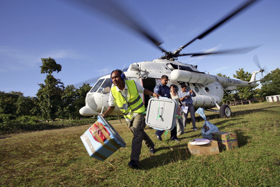 UNMIT Provides Logistical Support for Presidential Election